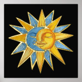 Impressions Dorure Soleil et Lune (Recto)