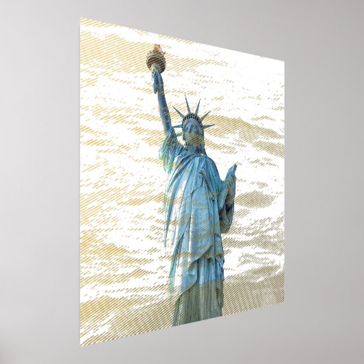 Impressions Dorure Statue de la liberté (Poser)