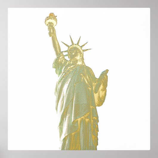 Impressions Dorure Statue de la liberté (Recto)