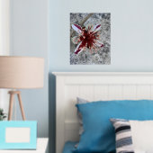 IMPRESSIONS DORURE  STYLES D'ART ET DE DESIGN D'IMPRIMANTE FOIL (In situ (chambre))