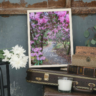 Impressions Dorure Suivez votre chemin de jardin Dreams Floral