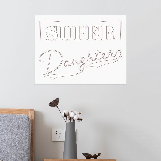 Impressions Dorure Super Daughter (In situ (Chambre 2))