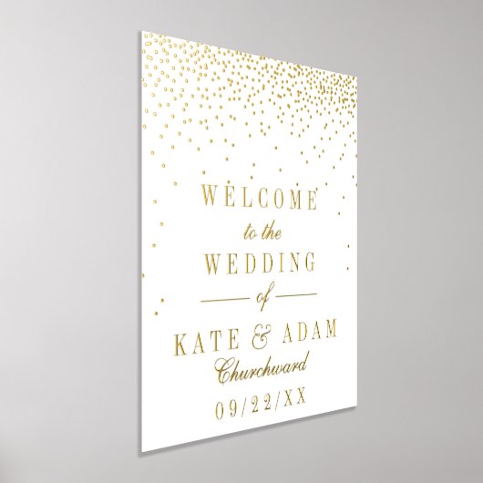 Impressions Dorure SYMBOLE Élégant Mariage Glam Confetti Real Foil (Poser)