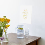 Impressions Dorure Texte de devis personnalisé Gold (Couchage (Cuisine))