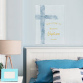 Impressions Dorure texte du dossier Baptême signe de bienvenue (In situ (chambre))