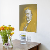 Impressions Dorure Theodore Roosevelt Teddy Président républicain (Couchage (Cuisine))