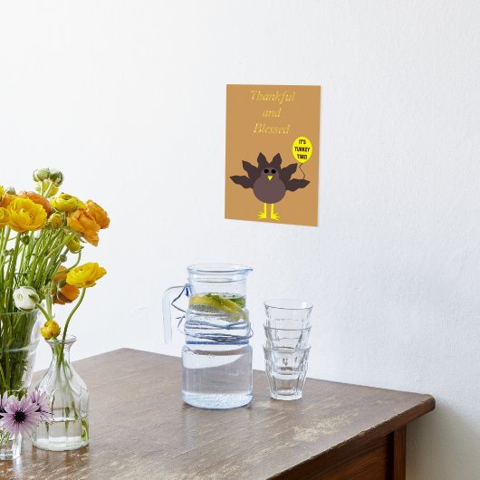 Impressions Dorure Turquie Heure Thanksgiving Custom (Couchage (Cuisine))