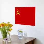 Impressions Dorure Union soviétique Drapeau, URSS, CCCP, Communisme,  (Couchage (Cuisine))