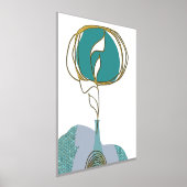Impressions Dorure Vase Turquoise (Poser)