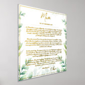 Impressions Dorure Véritable Foil Parents de mariée Groom Maman Papa  (Poser)