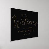 Impressions Dorure VÉRITABLE Gold Foil Elegant Black Gold Mariage Bie (Poser)