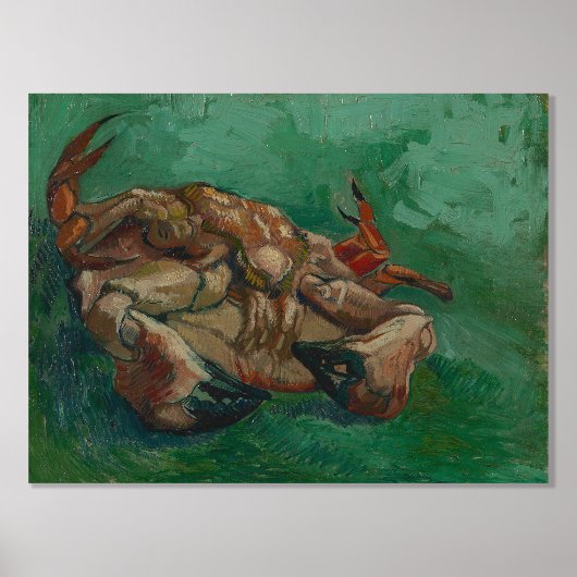 Impressions Dorure Vincent Van Gogh, Crabe sur son dos (Recto)