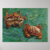 Impressions Dorure Vincent Van Gogh, Deux crabes (Recto)