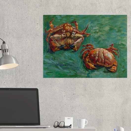 Impressions Dorure Vincent Van Gogh, Deux crabes (In situ (Bureau 2))