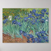 Impressions Dorure Vincent Van Gogh, Irises, Les Iris (Recto)