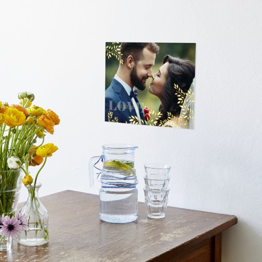 Impressions Dorure Vins romantiques Mariage Date (Couchage (Cuisine))