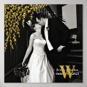 Impressions Dorure Willow Branch Mariage Custom Photo and Text (Recto)