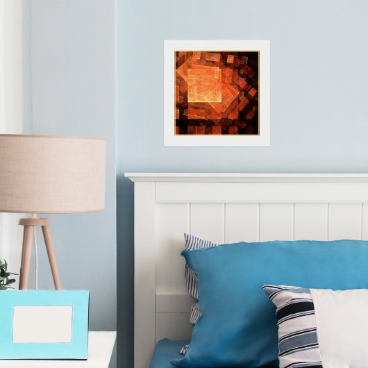 Impressions Dorure Window Light Abstract (In situ (chambre))