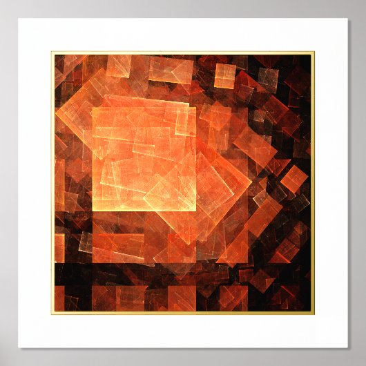Impressions Dorure Window Light Abstract (Recto)