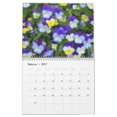 Impressions florales Calendrier mural 2018 (Feb 2027)