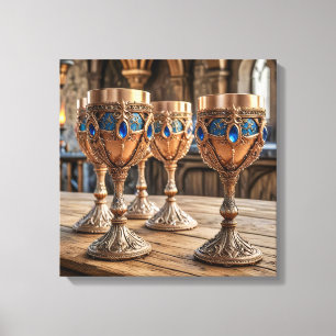 Impressions sur toile (Coupes dorées-5)