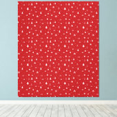 Impressions sur toile d'arbres de Noël et de floco (Insitu (Plancher de Bois))