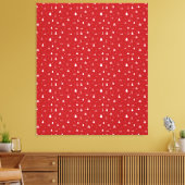 Impressions sur toile d'arbres de Noël et de floco (Insitu(Salon))