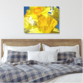 Impressions sur toile de jonquilles de printemps N (Insitu(Chambre))