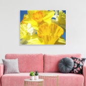 Impressions sur toile de jonquilles de printemps N (Insitu(Salon))