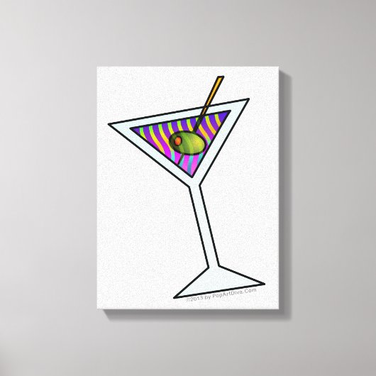 IMPRESSIONS SUR TOILE DE MARTINI (Recto)