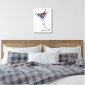IMPRESSIONS SUR TOILE DE MARTINI (Insitu(Chambre))