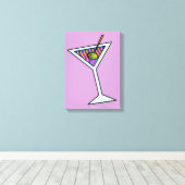 IMPRESSIONS SUR TOILE DE MARTINI (Insitu (Plancher de Bois))