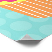 Impressions sur toile pour la nurserie Cupcake Swe (Coin)