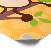 Impressions sur toile pour nurserie de singe migno (Coin)