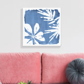 Impressions tropicales Indigo - Verdure tropicale (Insitu(Salon))