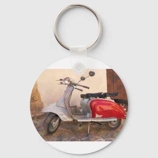 Impressitaly Lambretta Scooter Sleutelhanger (Voorkant)