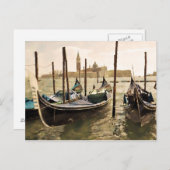 Impressitaly Venezia Gondole Briefkaart (Voorkant / Achterkant)