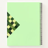 Impressive Green block - Back to School Notebook Notitieboek (Achterkant)