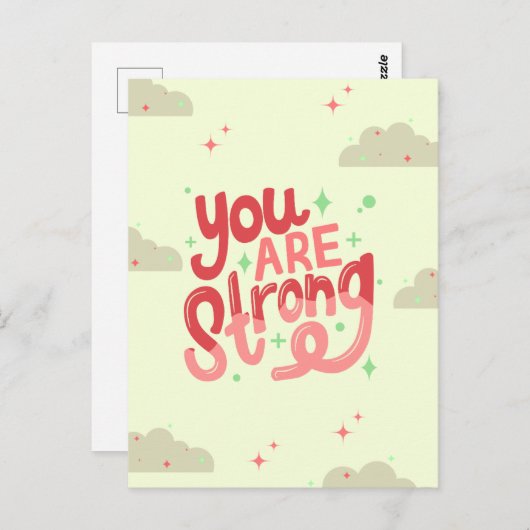 Imprimable Cute Vous êtes une carte de voeux solid (Devant / Derrière)