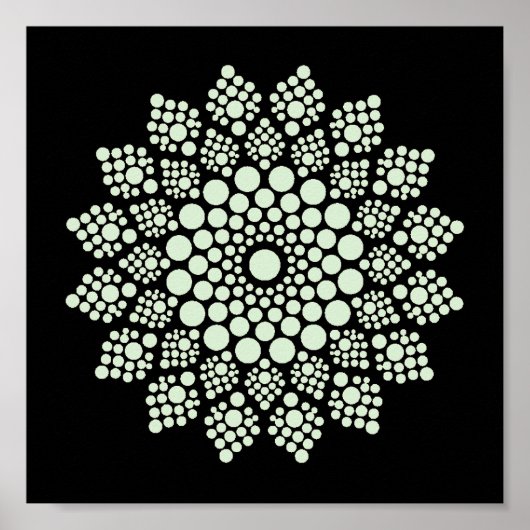 Imprimable Poster de votre propre Modèle Mandala (Devant)