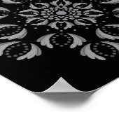 Imprimable Poster de votre propre Modèle Mandala (Coin)