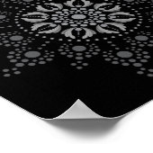 Imprimable Poster de votre propre Modèle Mandala (Coin)