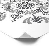 Imprimable Poster de votre propre Modèle Mandala (Coin)