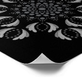 Imprimable Poster de votre propre Modèle Mandala (Coin)