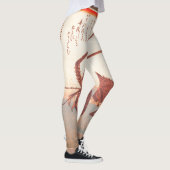 IMPRIMANTE JAPONAISE DE LOBSTER IMPRIMÉE Leggings (Droite)
