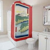 IMPRIMANTE JAPONAISE DU Rideau de douche RIVER (En situation)