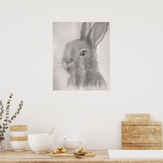 Imprimantes d'art lapin, Affiches (Cuisine)