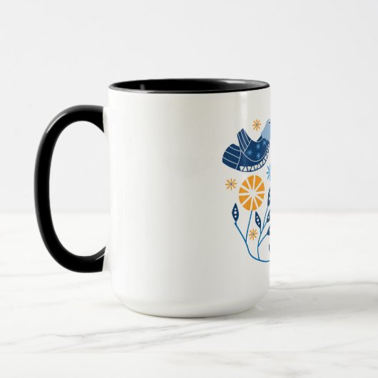 Imprimantes d'art populaire scandinave | Mug nordi (Gauche)