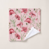 Imprimantes de fleurs de metro maison de campagne (Gant de toilette)