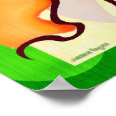 IMPRIMANTES DE Pop Art Cosmopolite POSTERS DÉCOR (Coin)